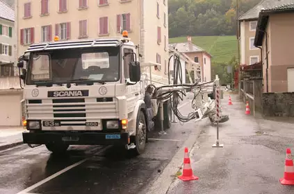 Camion JCS Kotkurb - Premier camion scieur européen