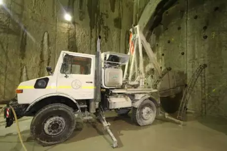 Tunnel de Champel chantier CEVA Genève 