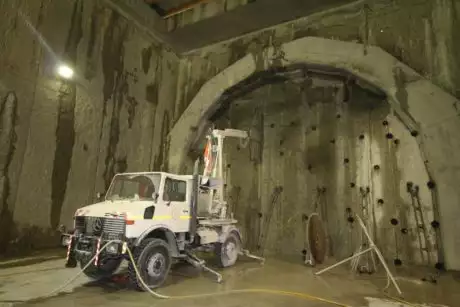 Tunnel de Champel Chantier CEVA Genève