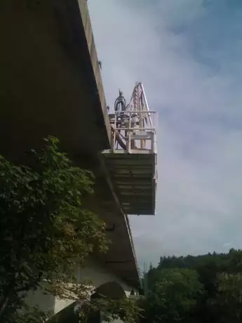 Chantier au pont de la Paudèze