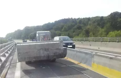 Chantier du Viaduc de Poncin (France)