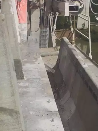 Chantier du Viaduc de Poncin (France)